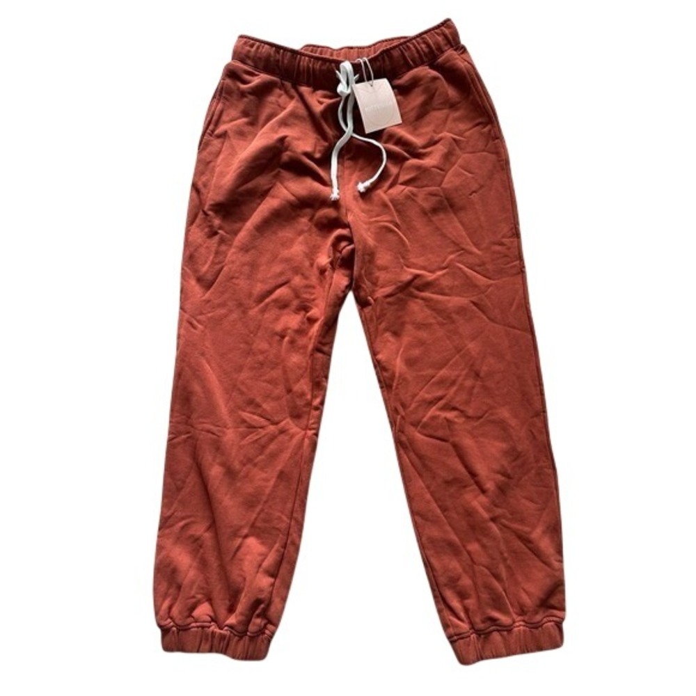 NWT! KITTENISH‎ Burnt Orange Jogger/Sweatpants size Large